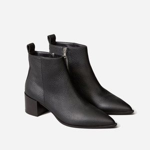COPY - Everlane Boss Boot Black Pebbled Leather 7